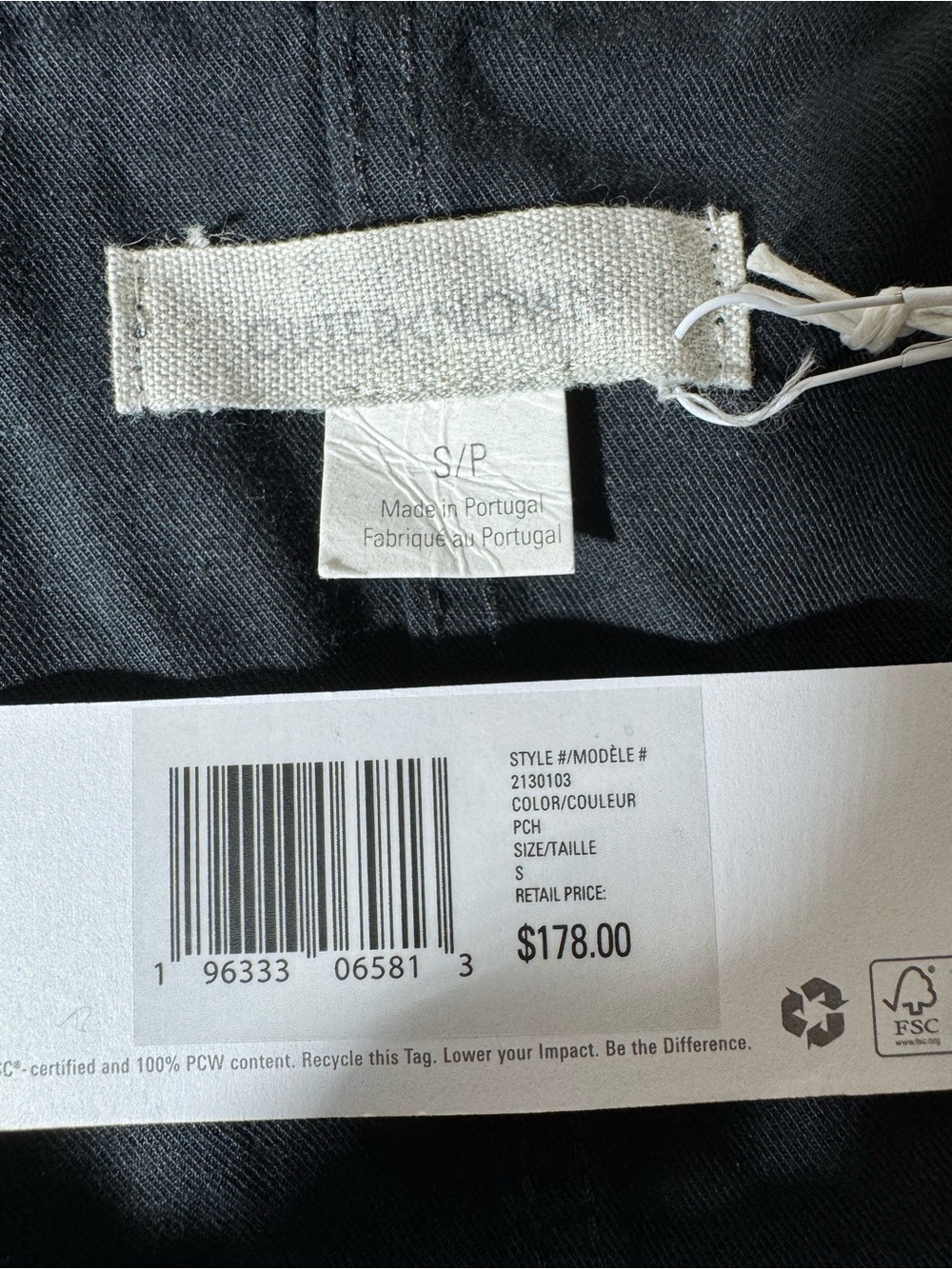 Outerknown Women’s Utility Jumpsuit Navy Organic Cotton Linen Size S NWT - Picture 7 of 13